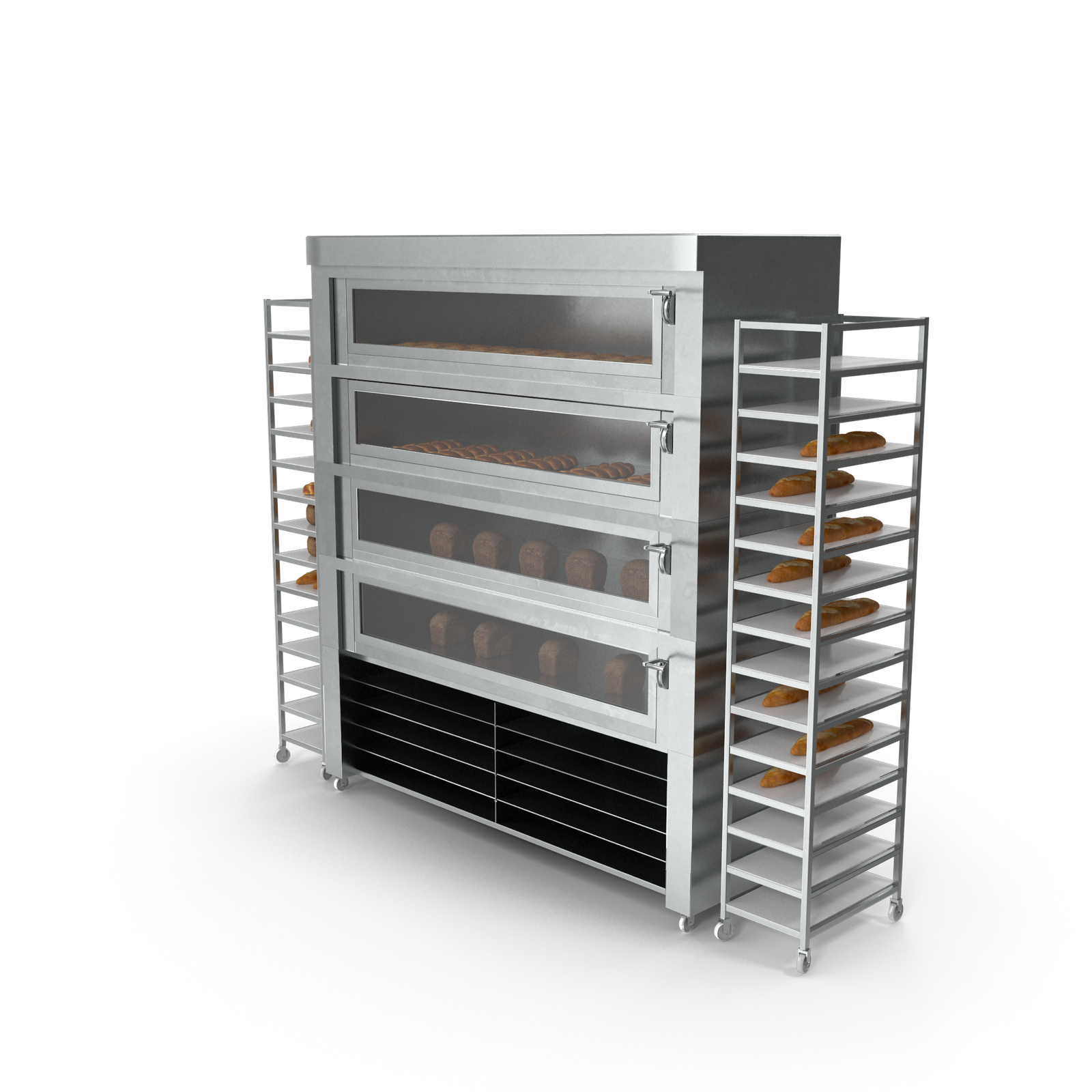 Bread Baking Oven With Racks.H03.2k